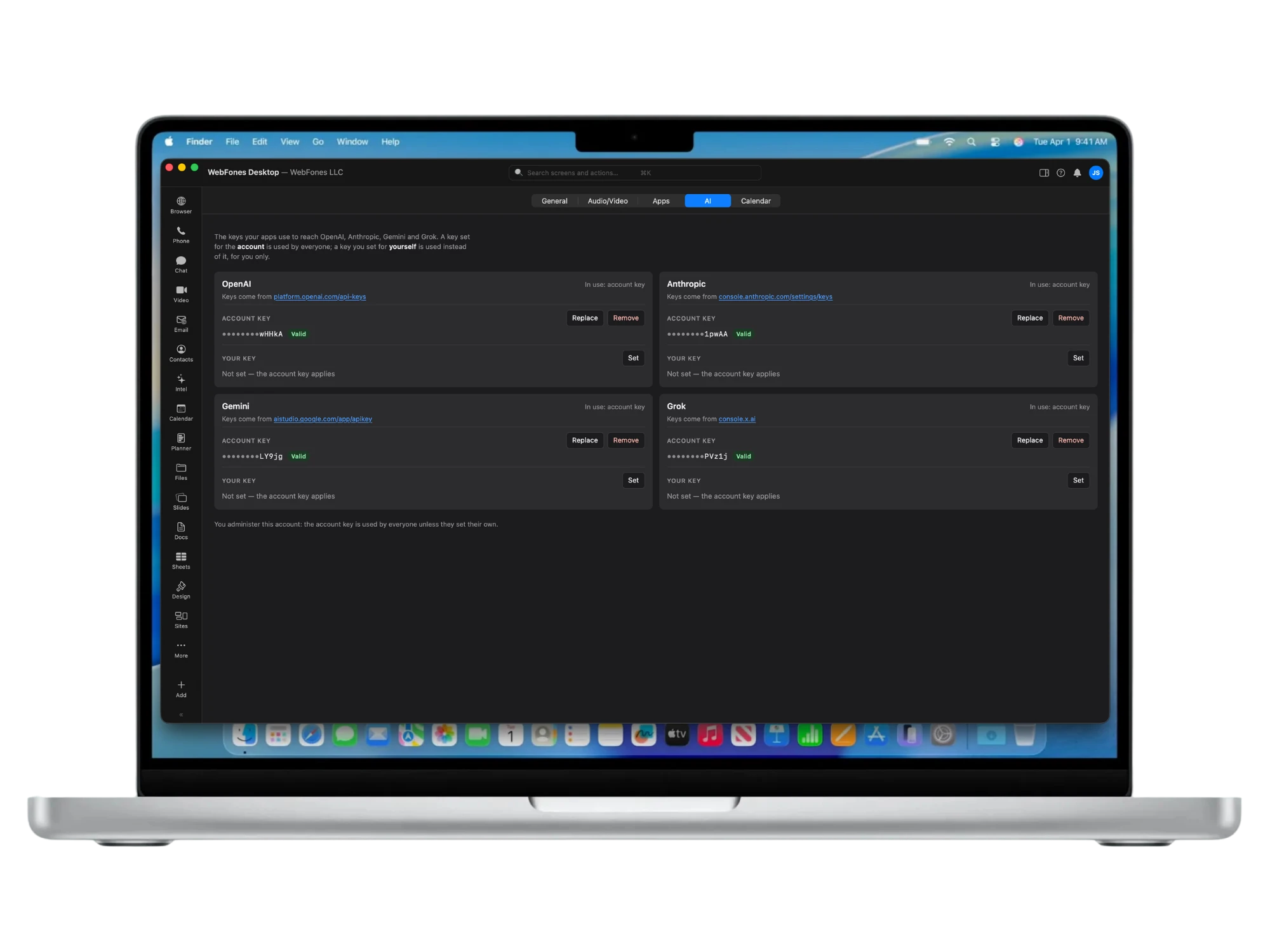 WebFones AI in WebFones Voice